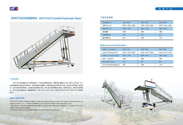 China Dauerhafte Flugzeug-Passagier-Treppe, Luftfahrt-Bodenunterstützungs-Ausrüstung  fournisseur