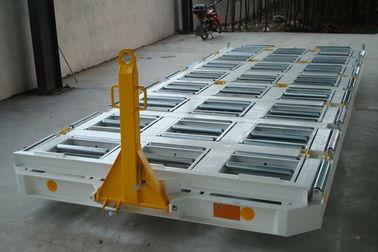 China Multifunktions5 rechteckige Rohr-Anhängerkupplung des behälter-Paletten-Transportwagen-120 x 80 x fournisseur