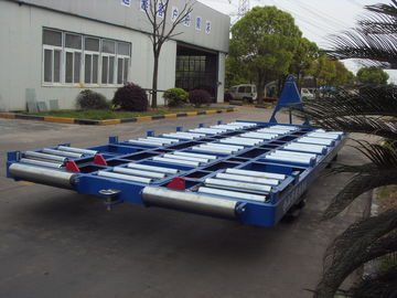 China Sicherheits-Behälter-Paletten-Transportwagen-Rohr-Rolle 89 x 4 Millimeter verhindern Trennung fournisseur