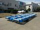 3600-Kilogramm-blauer Fracht-Transportwagen-Anhänger, dauerhafte Bodenabfertigungs-Ausrüstung fournisseur