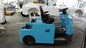 Blaues Gepäck-Schleppen-Traktor-Kohlenstoffstahl-Material mit Blei-Säure-Batterie fournisseur
