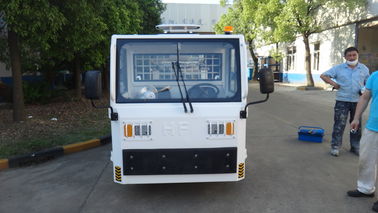 China Weißer FAAM-Gepäck-Schleppen-Traktor-Kohlenstoffstahl-materieller niedriger Verbrauch fournisseur